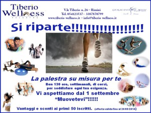 Apertura palestra Tiberio Wellness Rimini