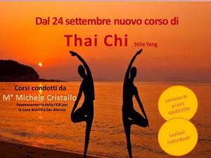 Nuovo corso di tai chi nella palestra Tiberio Wellness di Rimini